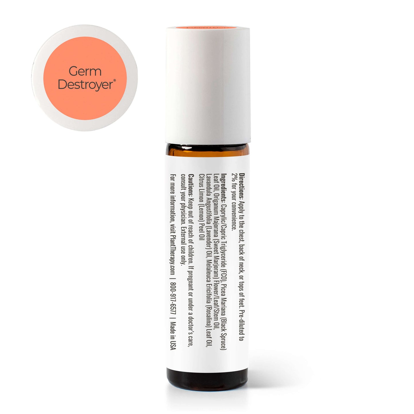 Germ Destroyer Essential Oil Pre-Diluted Roll-On