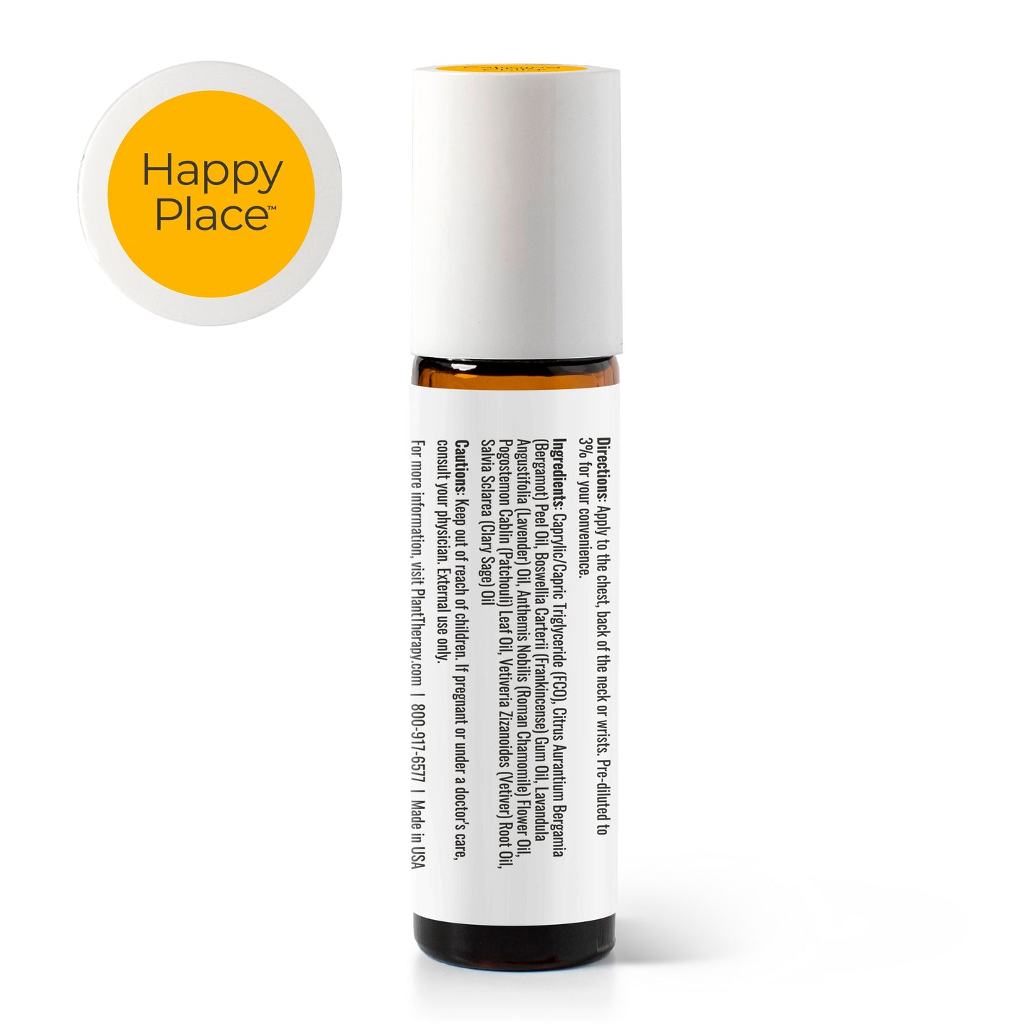 Happy Place Essential Oil Pre-Diluted Roll-On