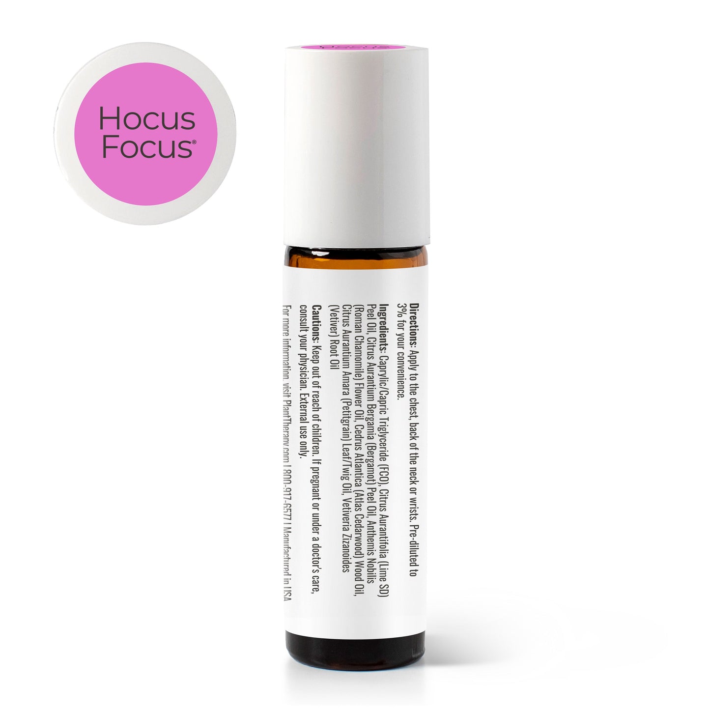 Hocus Focus Essential Oil Blend Pre-Diluted Roll-On