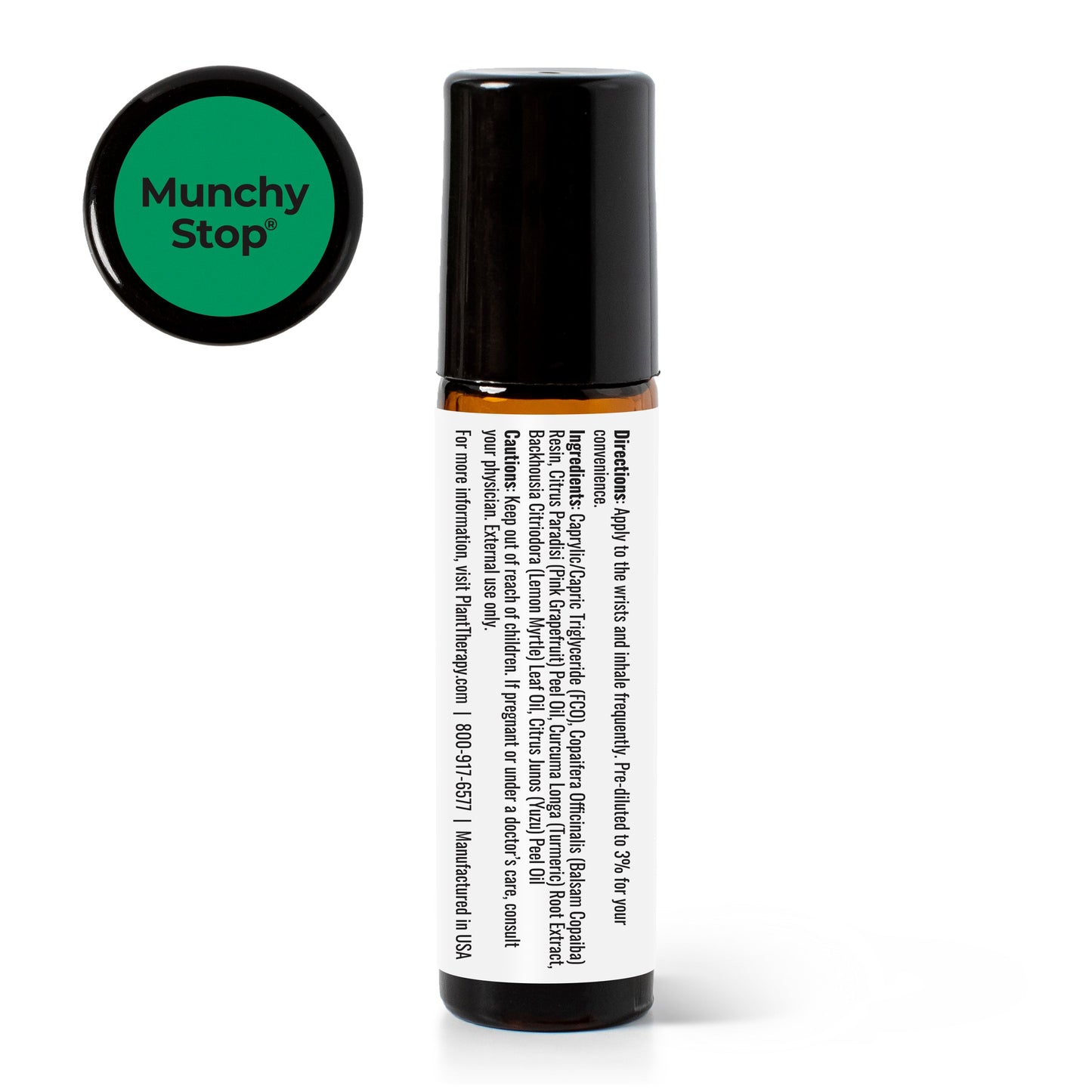 Crave Control Essential Oil Blend Pre-Diluted Roll-On