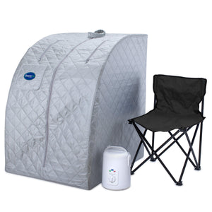 Personal Steam Sauna for Weight Loss, Detox & Relaxation at Home, Chair Included - Durasage Health