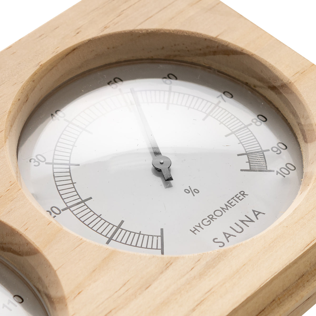 6½ Wood Grain Indoor Thermometer