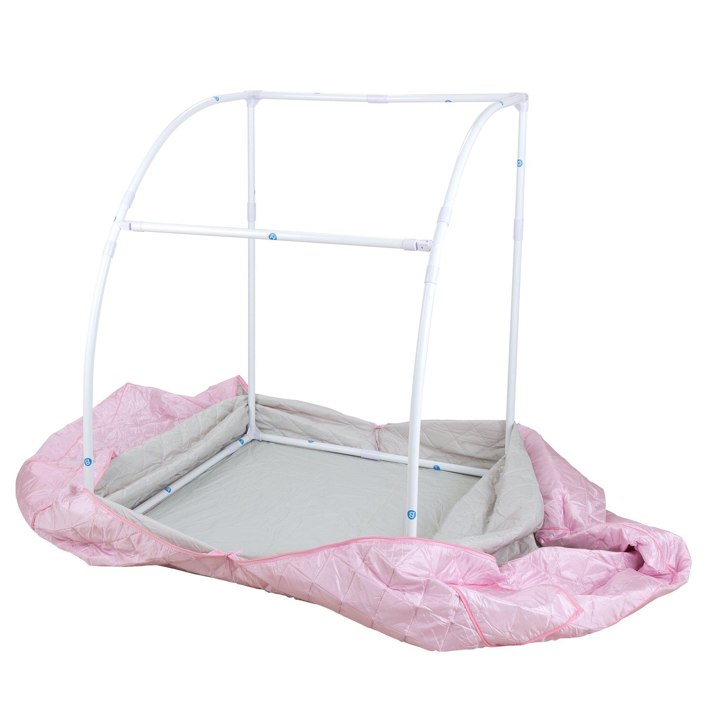 Oversized Portable Steam Sauna for Weight Loss, Detox & Relaxation at Home, Chair Included - Pink - Durasage Health