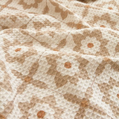Waffle Lattice Fabric Sofa Cover, Multi-purpose Soft Sofa Throw, Couch Cover Blanket Throws for Couches