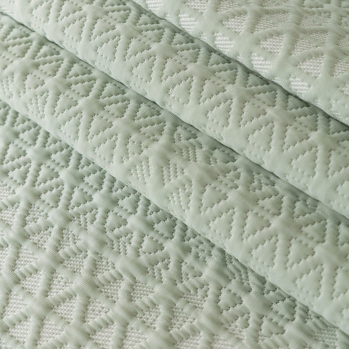 Cooling Ice Silk Sofa Throw Cover, Summer Diamond Textured Furniture Protector Blanket
