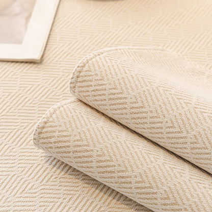 Herringbone Sofa Protector Cover, Non-Slip Couch Cover for Seat, Back & Arms