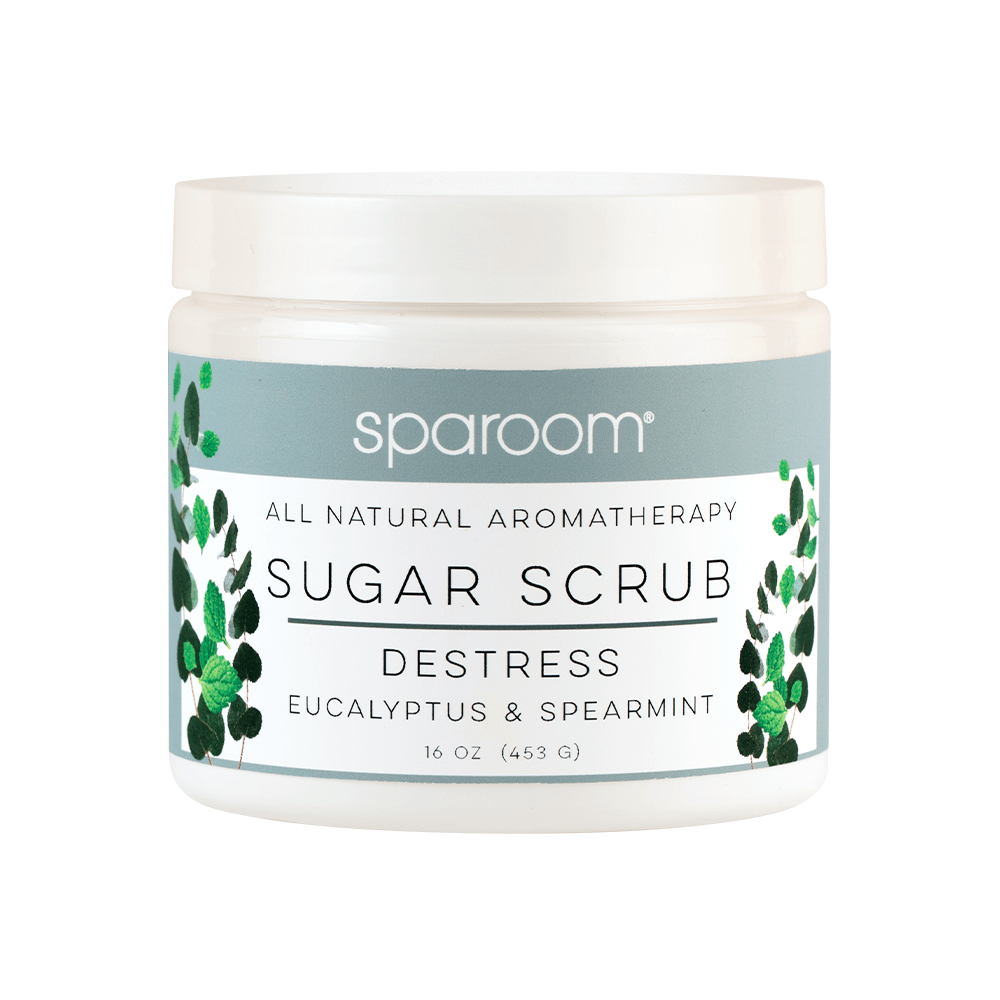 Destress - Sugar Scrub, 16oz