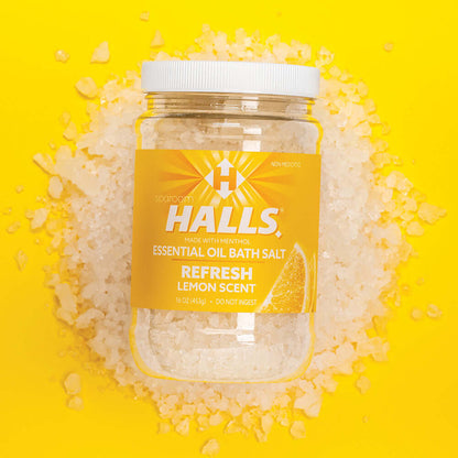 Lemon - HALLS® Bath Salts - 1lb