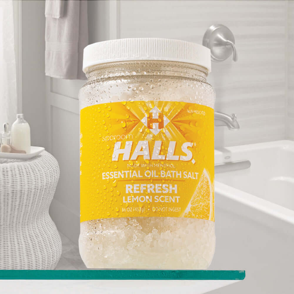 Lemon - HALLS® Bath Salts - 1lb