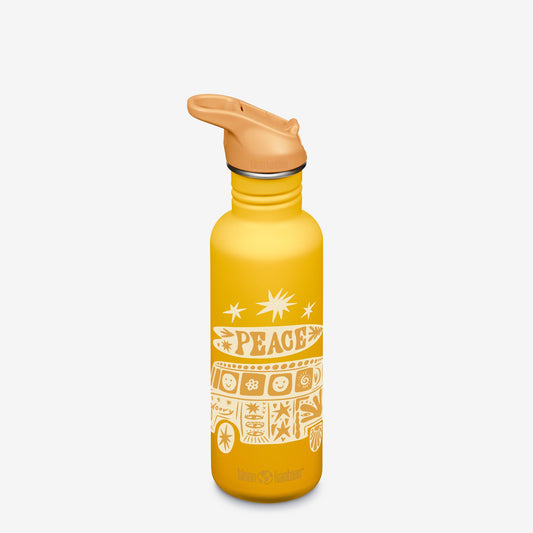 27oz Classic with Flip Seal Sport Cap - Hippie Bus