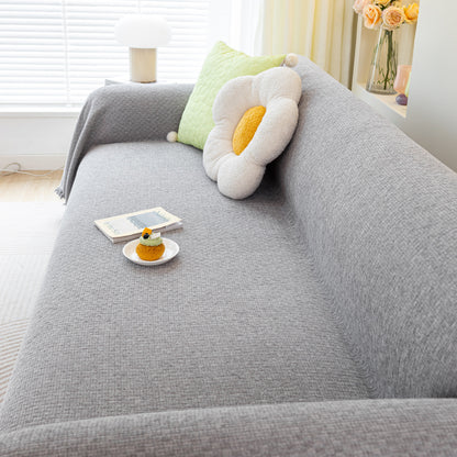 Chenille Large Throw Couch Cover Blanket with Water-Resistant for Futon, Loveseat, and L-Shaped Sofa