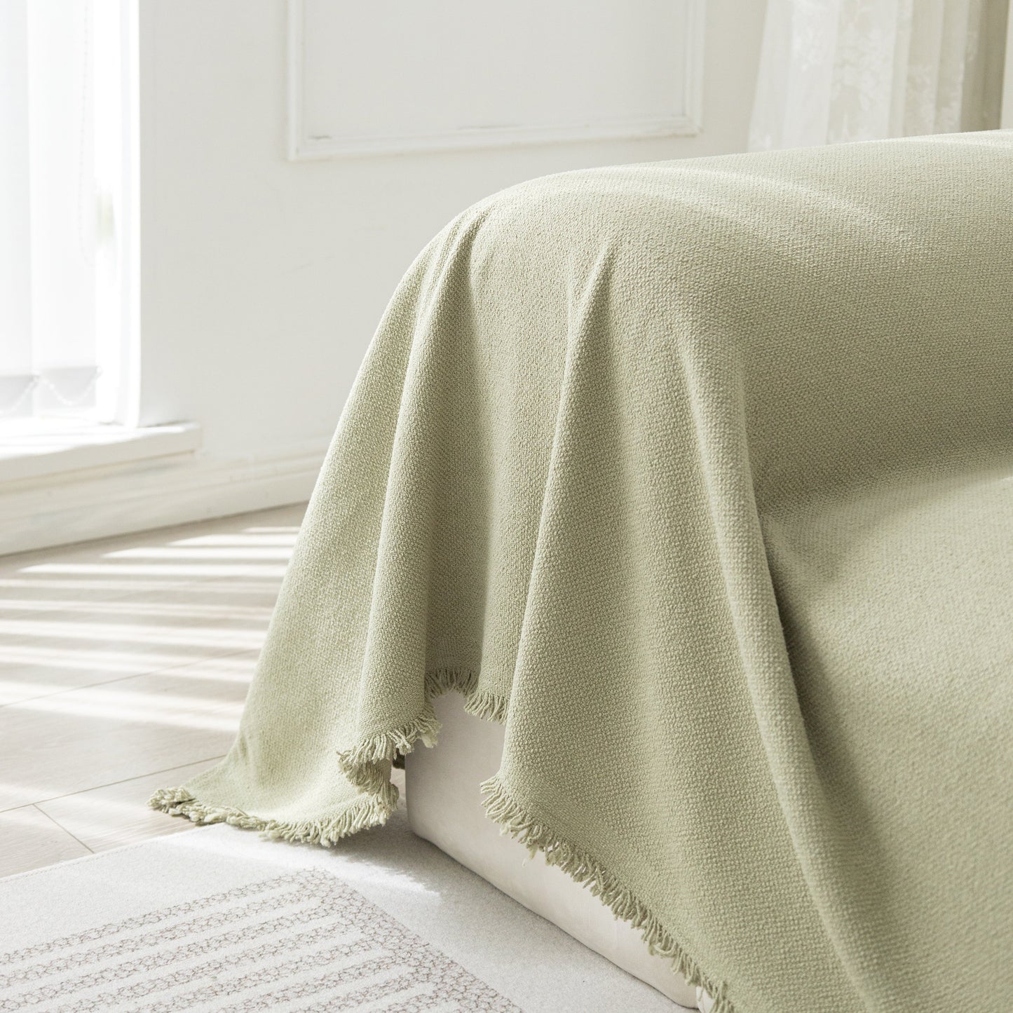 High-Tech Fabric Splash-Resistant Pet Furniture Covers for Sectionals, Dustproof Blanket for Couch