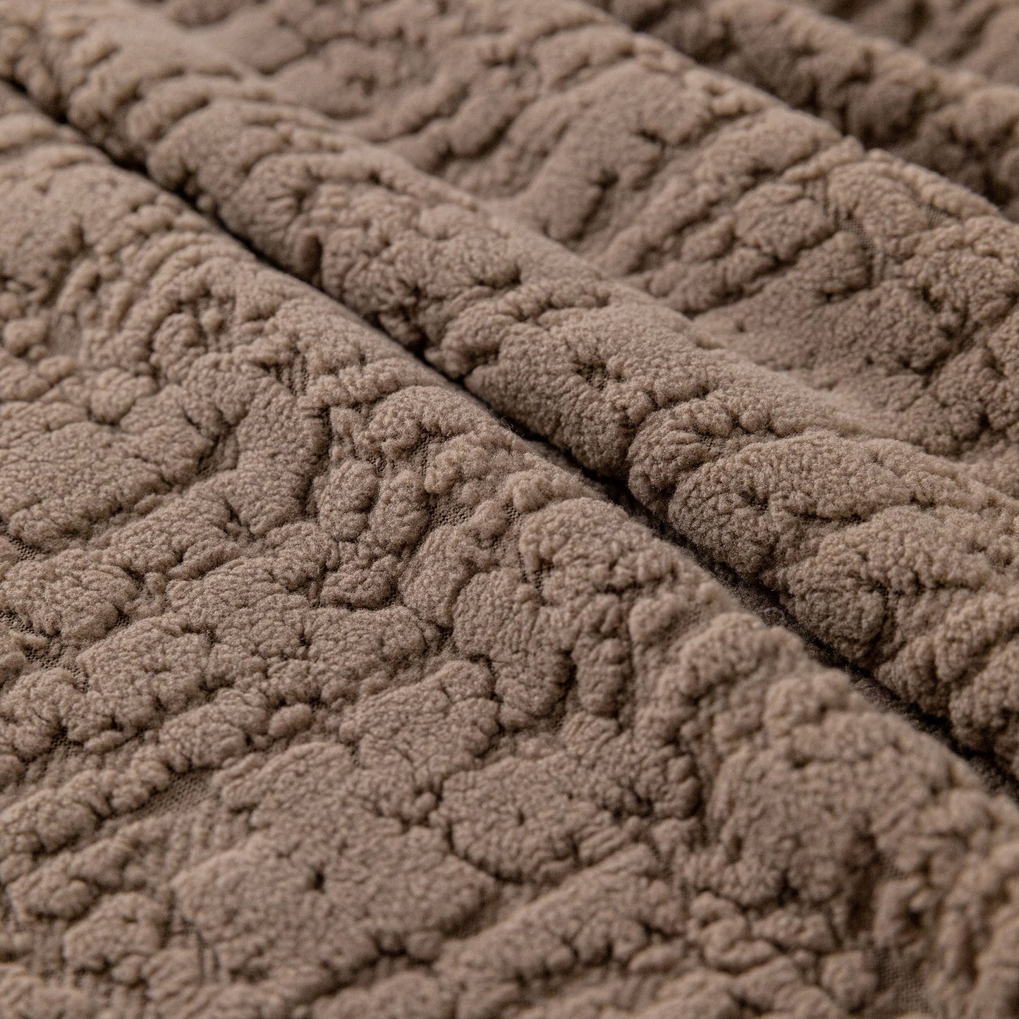 Elastic Stretch Sofa Cover Slipcover, Soft Plush Bubble Textured Jacquard Couch Cover