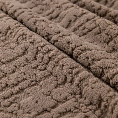 Elastic Stretch Sofa Cover Slipcover, Soft Plush Bubble Textured Jacquard Couch Cover
