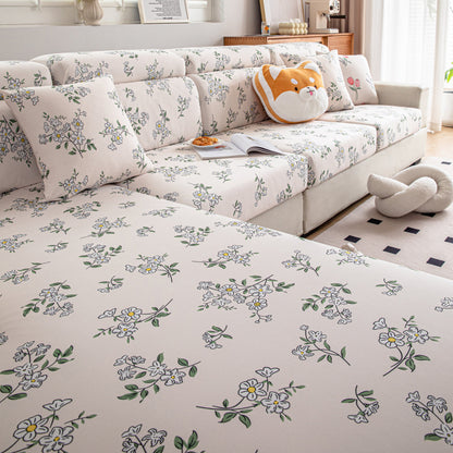 Cartoon Printing Elastic Seat Cushion Cover 1/2/3/4 Seater Sofa Cover Back Cushion Cover For Living Room
