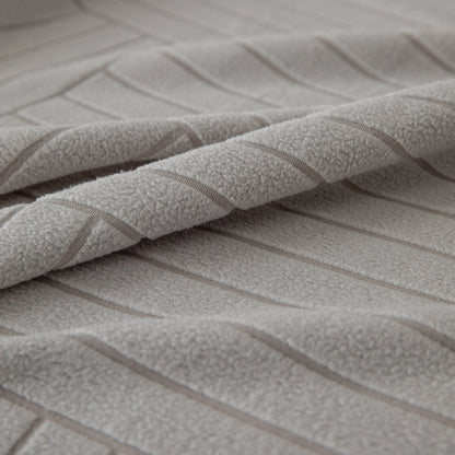 Modern Geometric Jacquard Spandex Slipcover, High Stretch Form Fitting Couch Cover