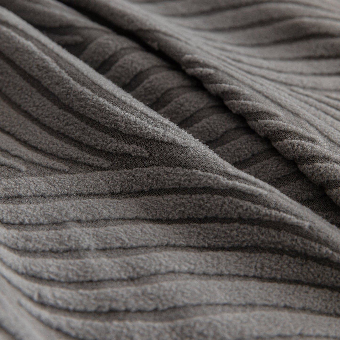 Modern Wavy Jacquard Sofa Slipcover, High Stretch Sofa Cover with 3D Organic Texture