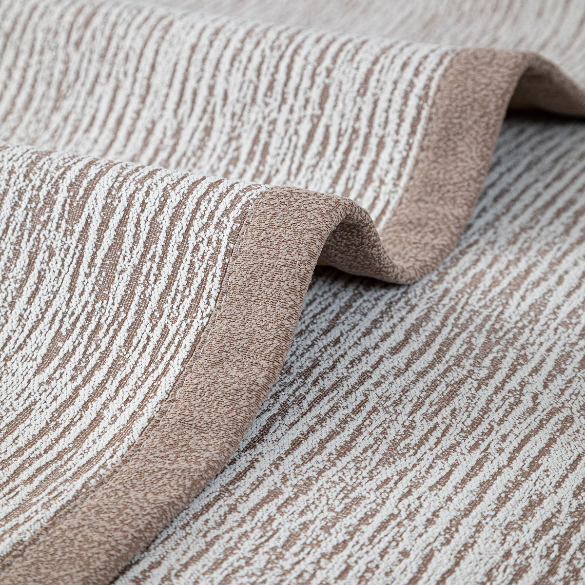 Textured Striped Sofa Cover, Non-Slip Couch Protector for Pets, Kids & Daily Use
