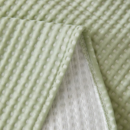 Cooling Comfy Throw Sofa Cover, Textured & Breathable, Multi-Use Decorative Couch Covers for Summer