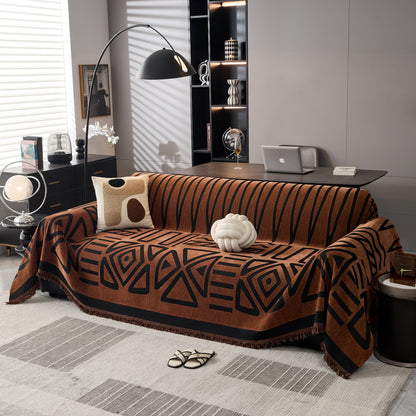 Boho Chenille Sofa Throw Covers Sectional Sofa Couch Cover Sofa Protector Covers