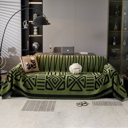 Boho Chenille Sofa Throw Covers Sectional Sofa Couch Cover Sofa Protector Covers