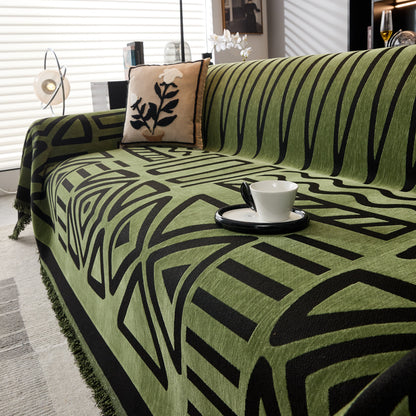 Boho Chenille Sofa Throw Covers Sectional Sofa Couch Cover Sofa Protector Covers