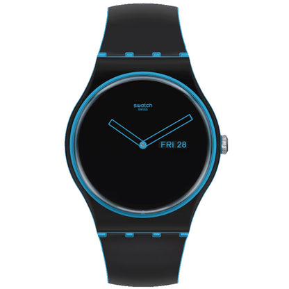 Swatch Men's Originals Monthly Drops Minimal Line Blue