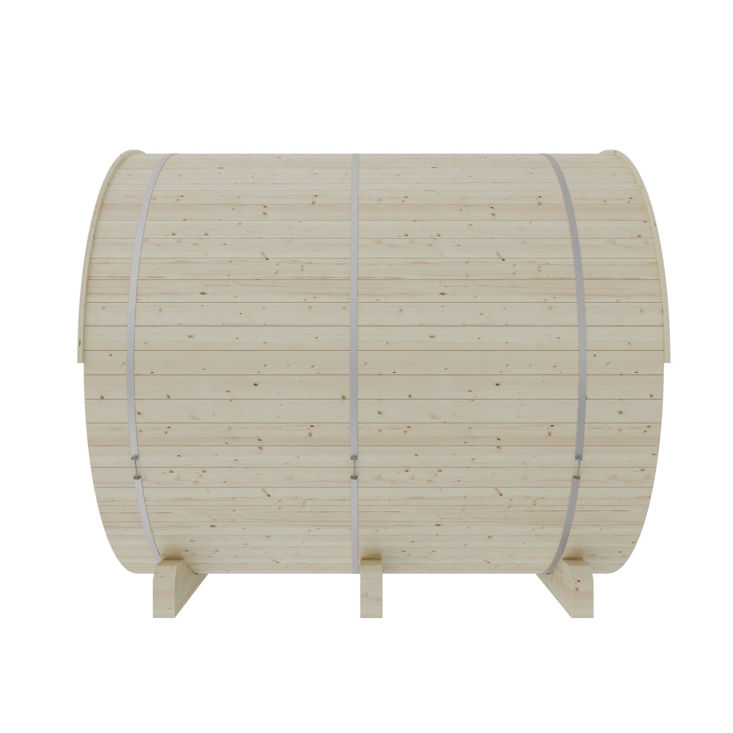 Helsinki Finnish Barrel Sauna with Terrace and WiFi Heater - Finnish Sauna Builders
