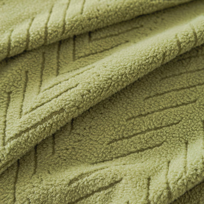 High Stretch Herringbone Textured Slipcover for Standard & L-Shaped Sectional Couches