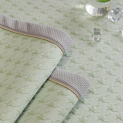 Houndstooth Ice Silk Breathable Sofa Cover, Modern Non-Slip Summer Couch Protector