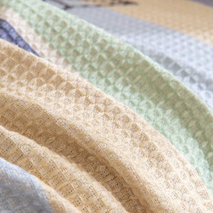 Chenille Sofa Cover Throw, Smile Couch Cover Blanket Throws for Couches, Soft Sofa Towel