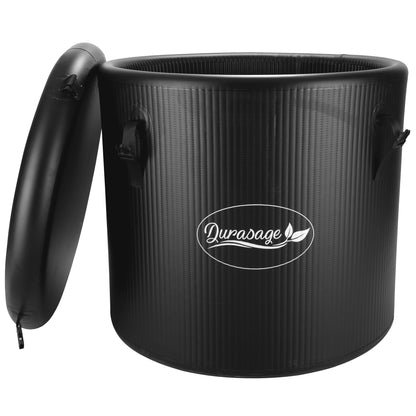 Durasage Portable Inflatable Ice Bath Barrel – Large Cold Therapy Barrel for Recovery & Performance