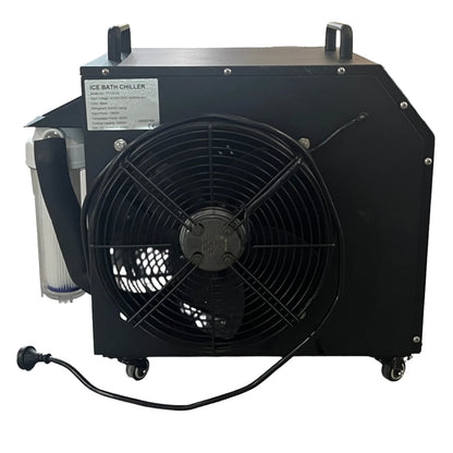 Durasage Ice Bath Chiller - 1 HP Water Chiller & Heater for Cold Plunge Tubs - Ozone Sanitation, Filtration System, 32-104 Degrees, 1150W Chiller and Heater