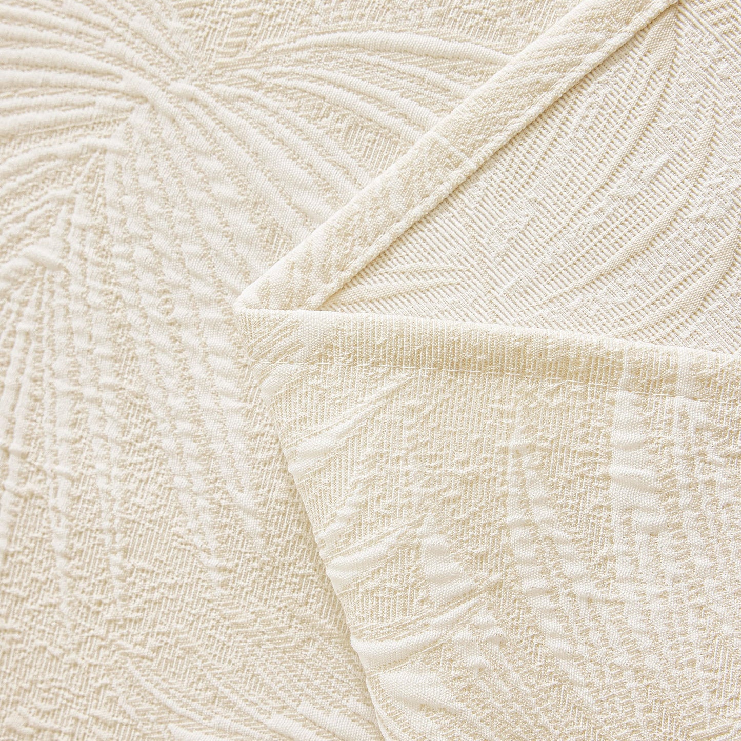 Tropical Botanical Leaf Texture Furniture Protector Blanket Soft Breathable Sofa Cover