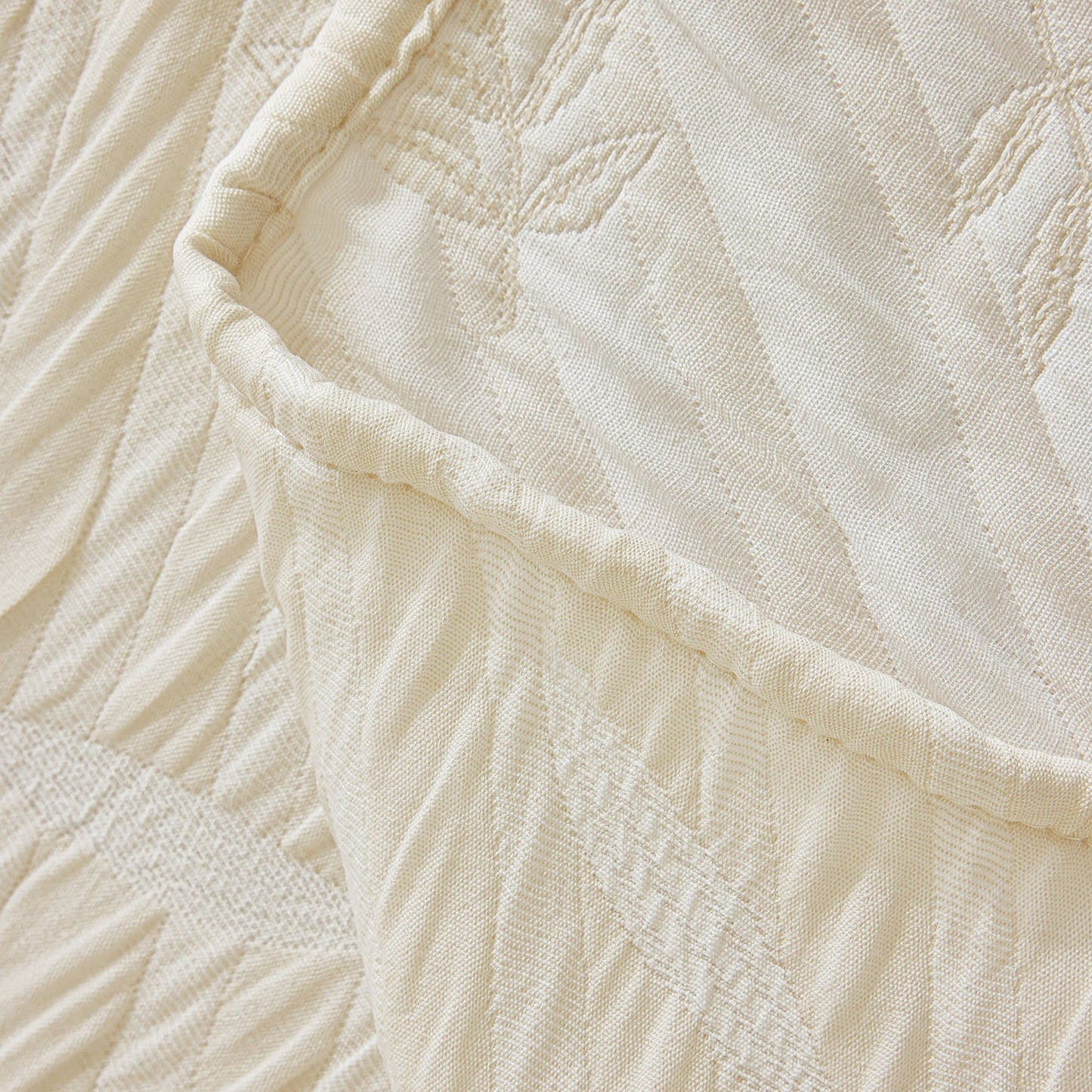 Soft Breathable Sofa Cover Blanket,Botanical Embossed Furniture Protector Throw Cover