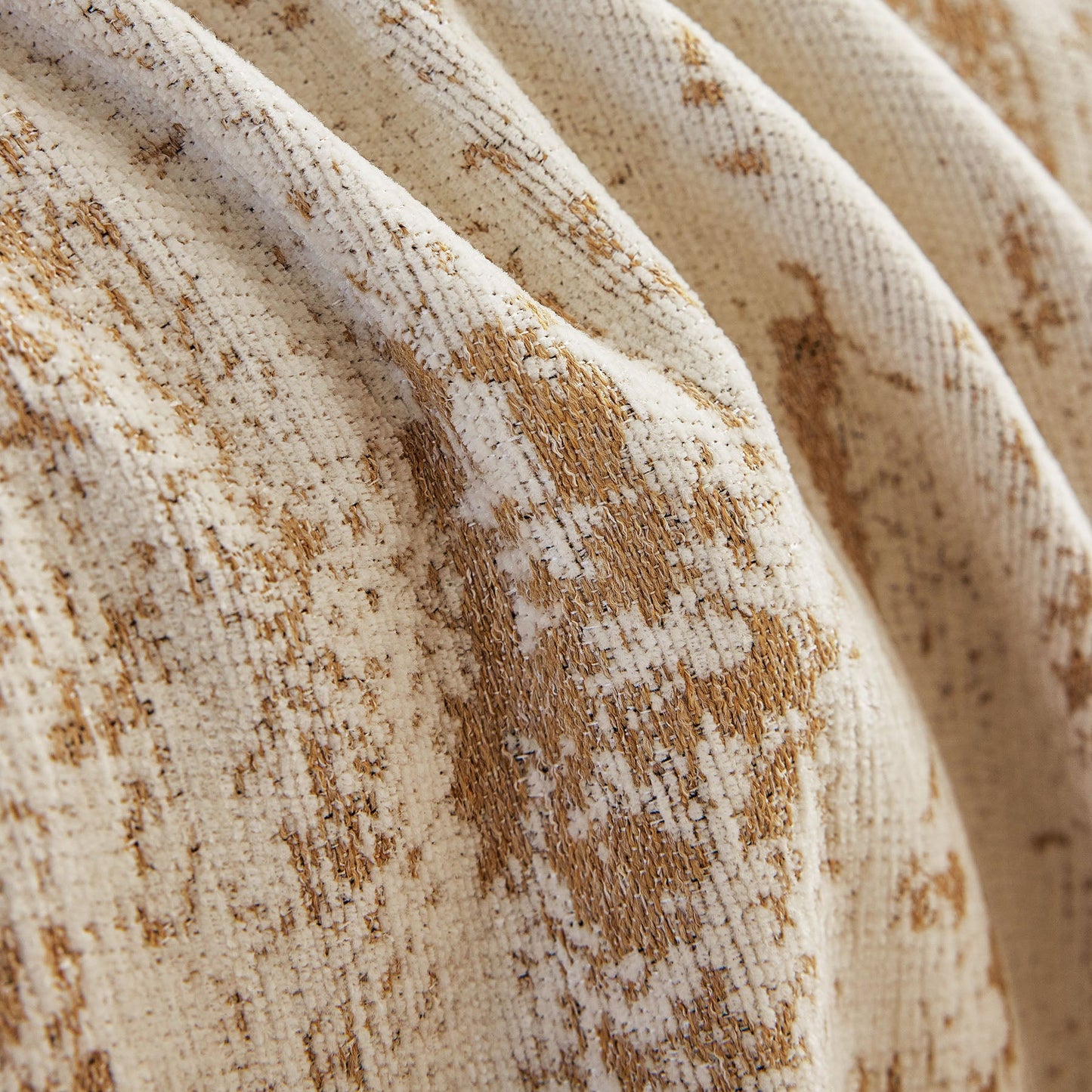 Soft Chenille Sofa Cover, Textured Abstract Couch Protector Cover with Vintage Pattern