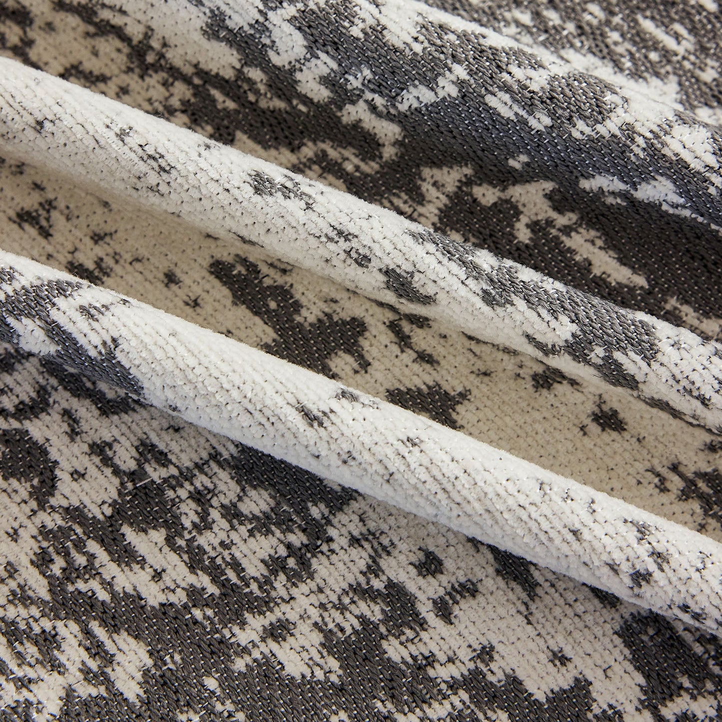 Soft Chenille Sofa Cover, Textured Abstract Couch Protector Cover with Vintage Pattern