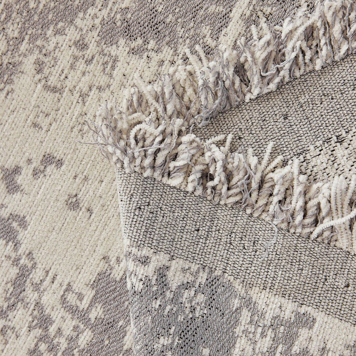 Soft Chenille Sofa Cover, Textured Abstract Couch Protector Cover with Vintage Pattern