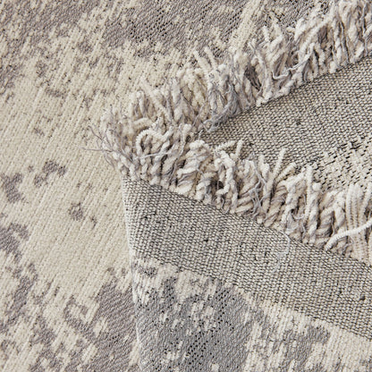 Soft Chenille Sofa Cover, Textured Abstract Couch Protector Cover with Vintage Pattern