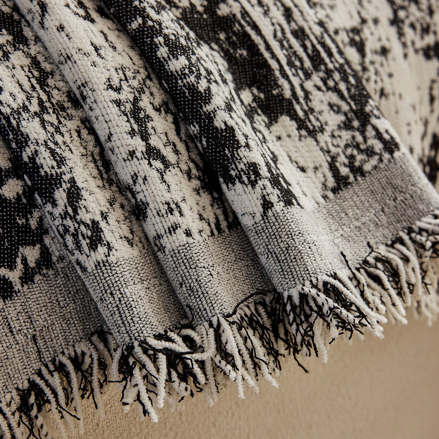 Soft Chenille Sofa Cover, Textured Abstract Couch Protector Cover with Vintage Pattern