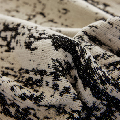 Soft Chenille Sofa Cover, Textured Abstract Couch Protector Cover with Vintage Pattern