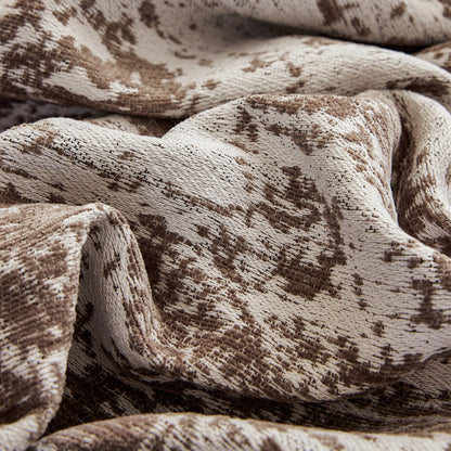Soft Chenille Sofa Cover, Textured Abstract Couch Protector Cover with Vintage Pattern