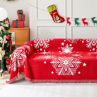 Cozy Chenille Couch Cover Blanket, Non Slip Sofa Cover, Furniture Covers for Pets