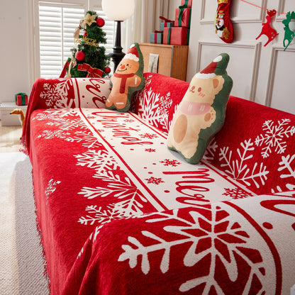 Cozy Chenille Couch Cover Blanket, Non Slip Sofa Cover, Furniture Covers for Pets