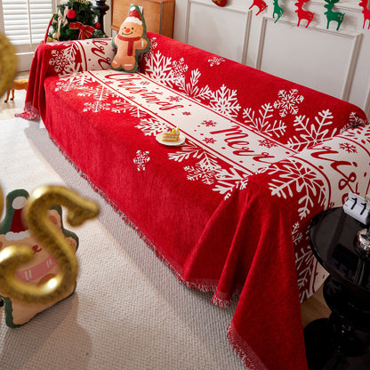 Cozy Chenille Couch Cover Blanket, Non Slip Sofa Cover, Furniture Covers for Pets