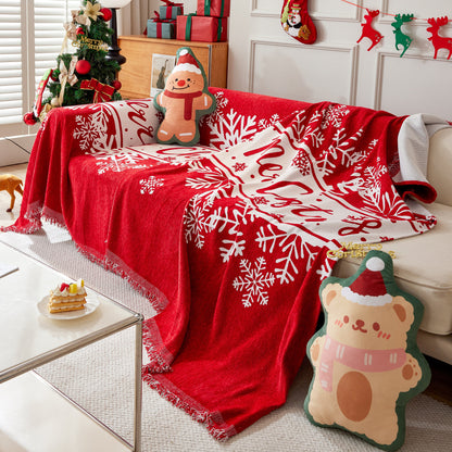 Cozy Chenille Couch Cover Blanket, Non Slip Sofa Cover, Furniture Covers for Pets