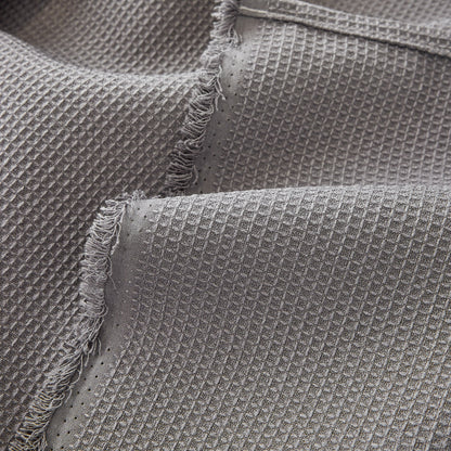Waterproof Waffle Lattice Sofa Throw, Sofa Towel Cover for Couches, Simple Sofa Cover Blanket