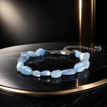 925 Sterling Silver Crystal Bracelet 15+6cm for Women