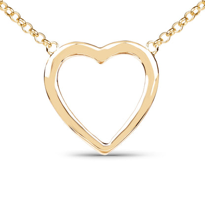 14K Yellow Gold Plated 5.06 Grams .925 Sterling Silver Pendant