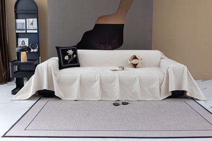 Water Repellent Couch Cover, Non Slip Furniture Protector for Leather & Fabric Sofa
